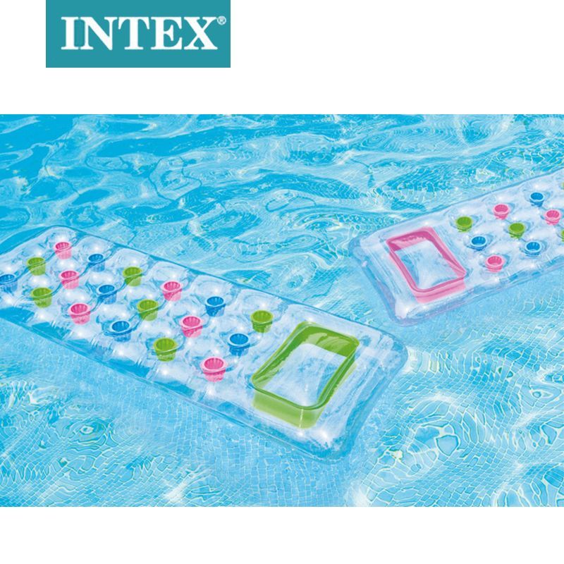 INTEX游泳浮排充气浮排充气玩具59894图