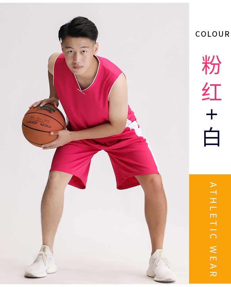 定制成人儿童篮球服套装比赛训练透气运动队服光板篮球衣定制批发详情图18