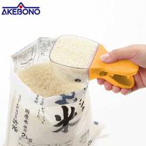 AKEBONO日本小黄鸭计量勺 带夹子量米杯