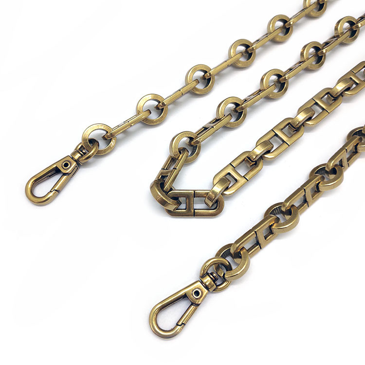 Dongguan Fengxing Hardware Factory Direct Alloy Chain Hanging Plated Figure-Eight Chain Color Support Customization undefined
