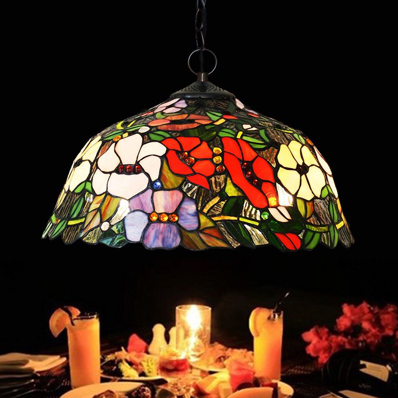 16 inch glass chandelier bar, cafe, Western restaurant decoration chandelier