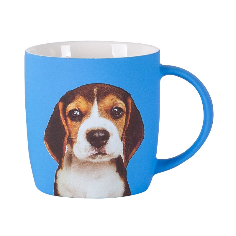 Daily-use ceramic mugs with appliqued glaze detail image 4