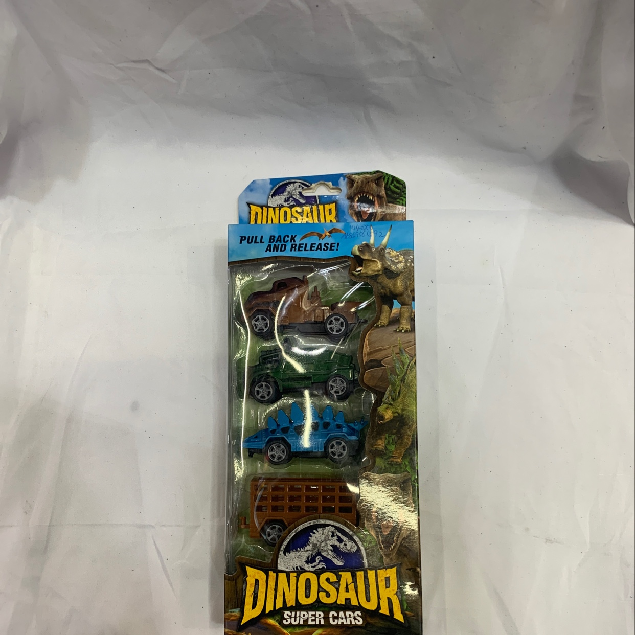The three headcars of the children's mini dinosaur model rebound bike can be interchanged details Picture