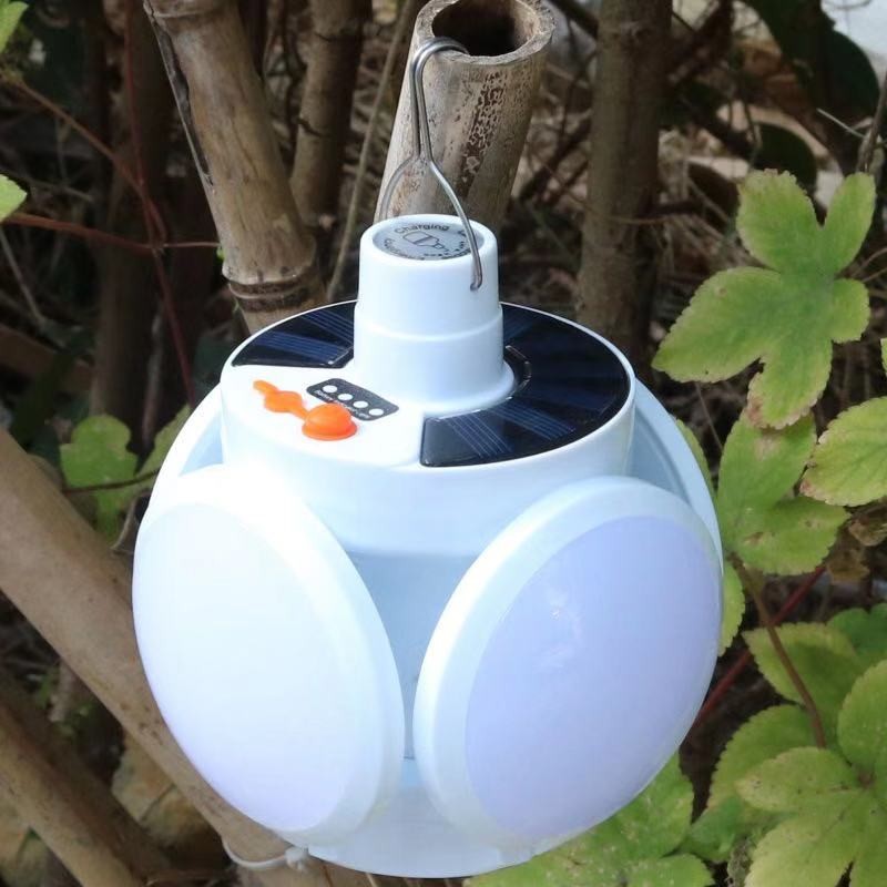 太阳能户外庭院灯充电灯泡夜市地摊灯2029足球LED停电应急球泡灯详情图1