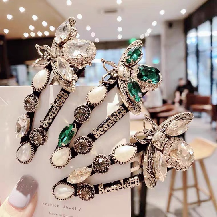 Court wind butterfly retro drip BB clip thumbnail