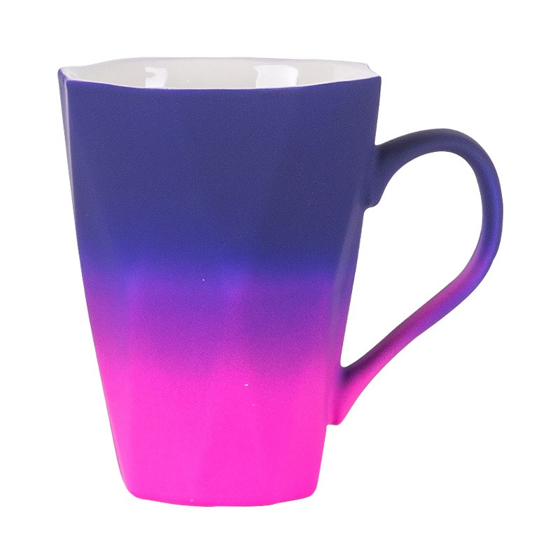 Daily-use ceramic mugs, embossed cups, colored glazed cups, coffee cups detail image 4