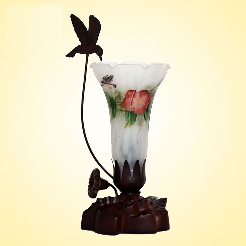 Hand-made glass blown lamp European pastoral lighting gift