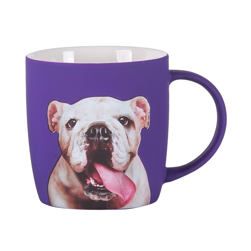 Daily-use ceramic mugs with appliqued glaze detail image 5