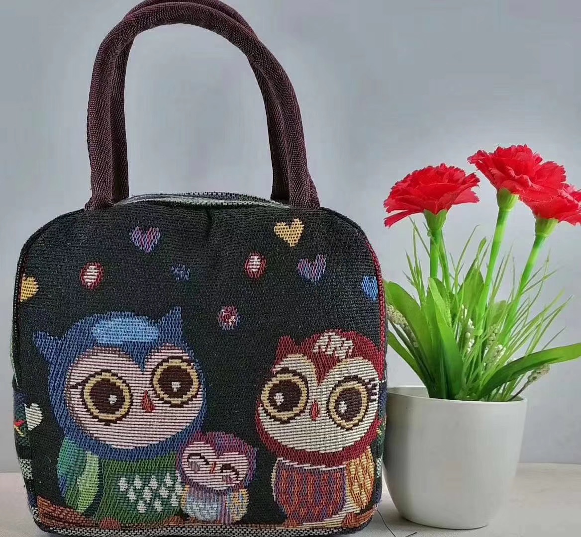 Owl lunchbox bag thumbnail