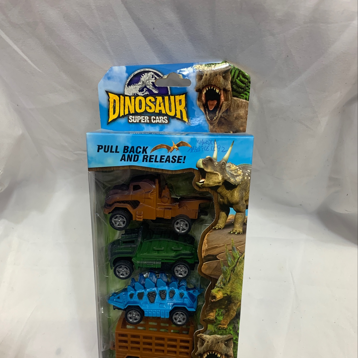 The three headcars of the children's mini dinosaur model rebound bike can be interchanged