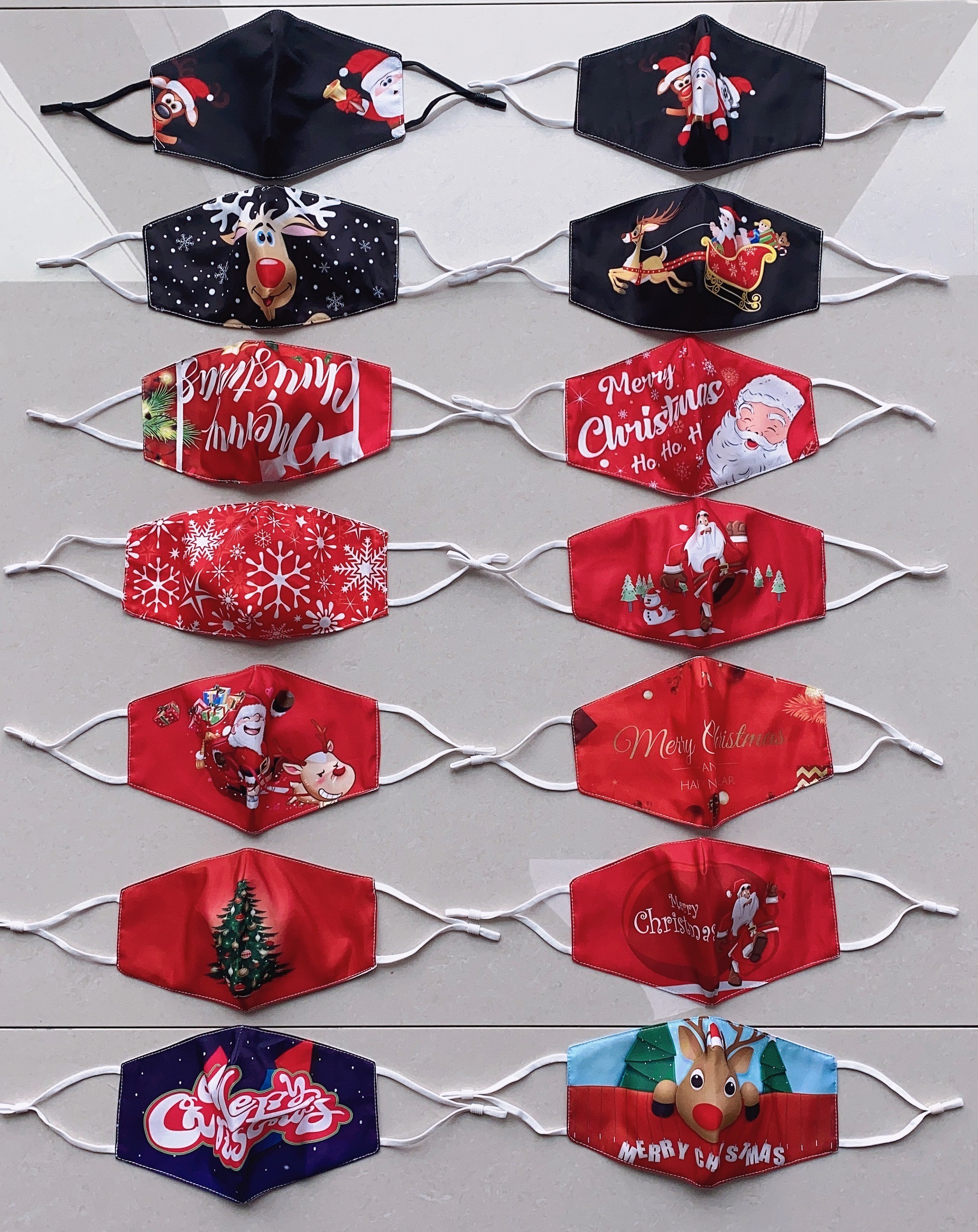 棉口罩跨境冬季口罩圣诞口罩纯棉口罩成人儿童口罩可水洗工厂直销【外贸专供】11详情1