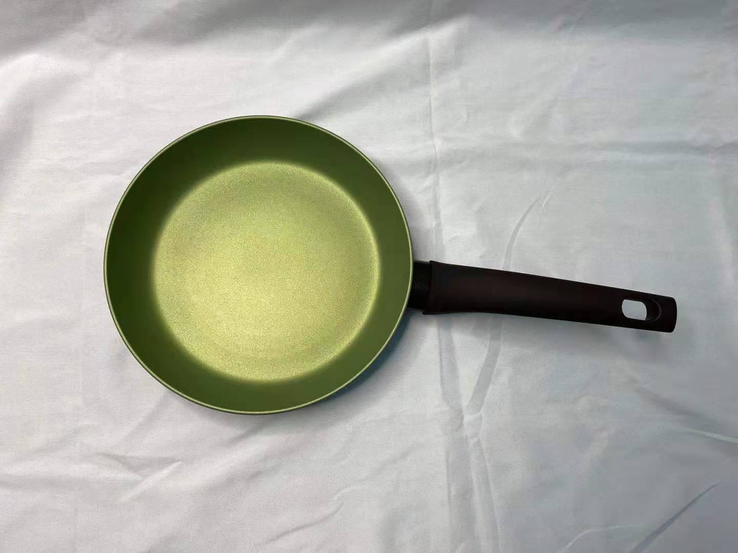 Non-stick frying pan, dual-purpose for induction cooker and open flame details Picture