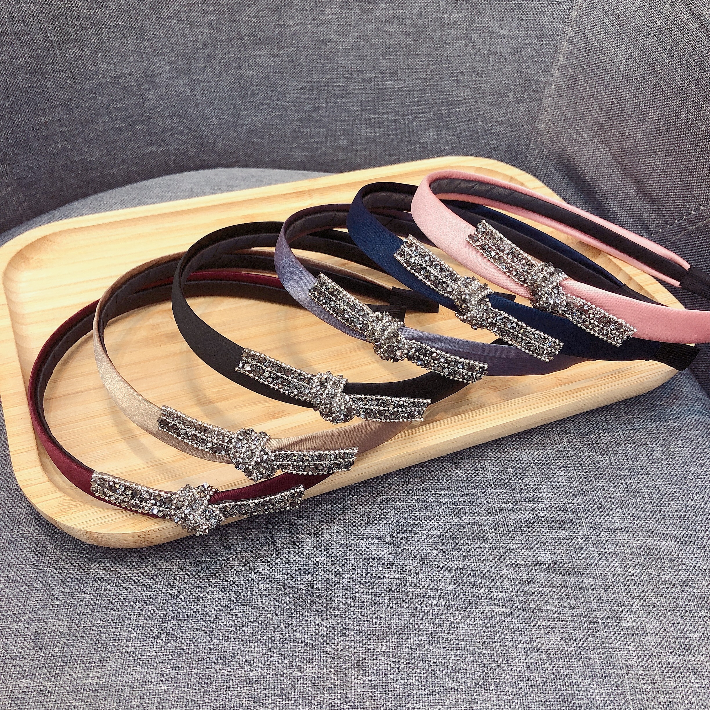 头箍/发箍/发饰白底实物图