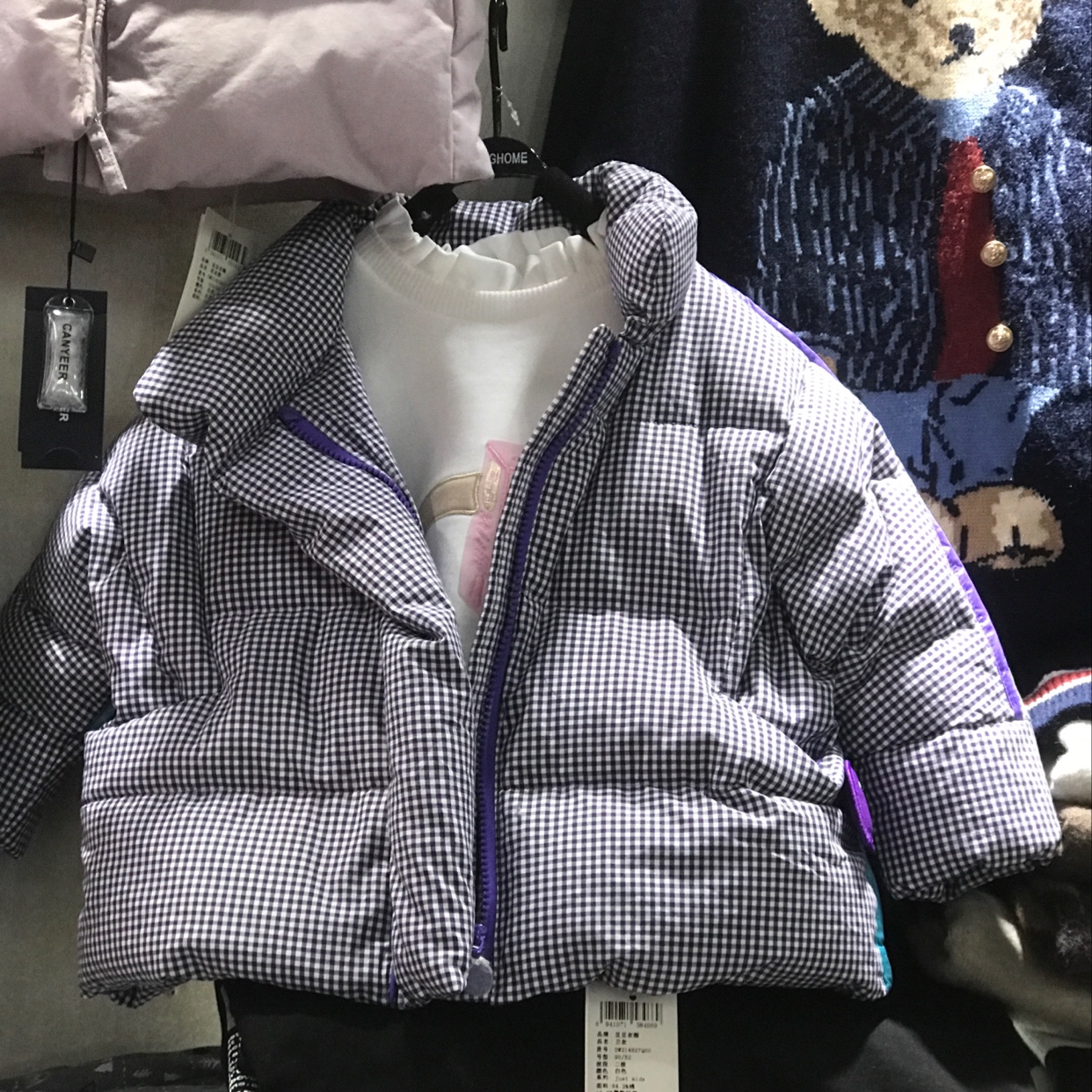 冬季新款羽绒服外套 童装夹克