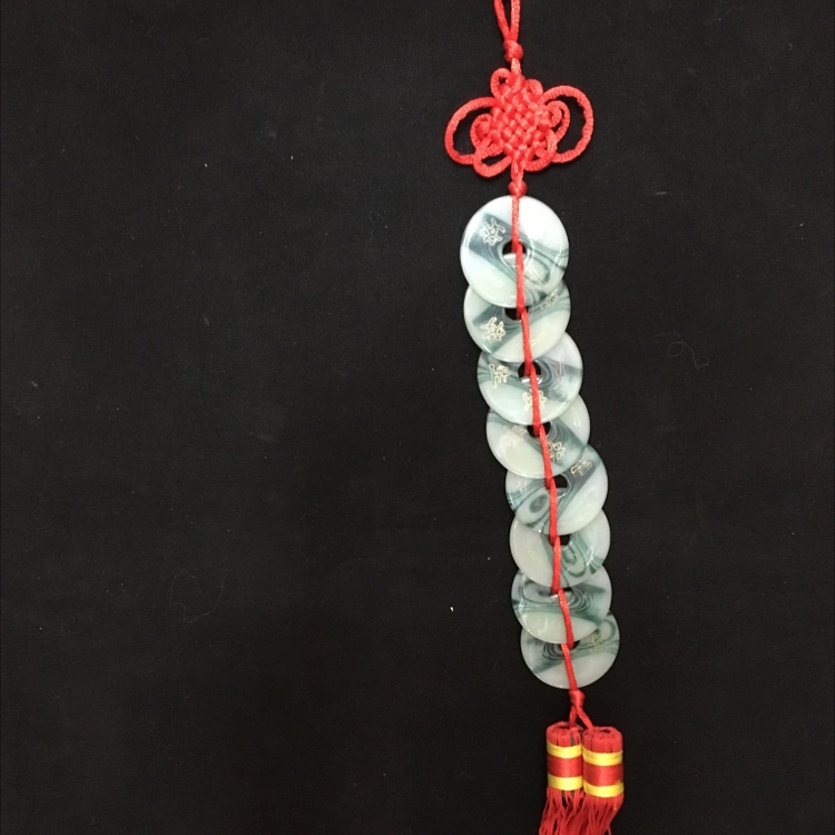 3.7cm 8 pieces jade skewers (Peace for life)