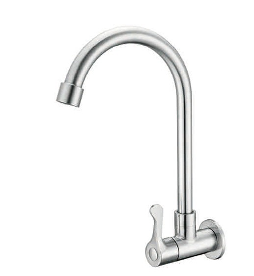 5012 Haiyuan Yudi 304 Stainless Steel Household Kitchen Faucet full figure