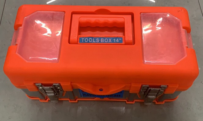 Stainless steel toolbox 14 inches thumbnail
