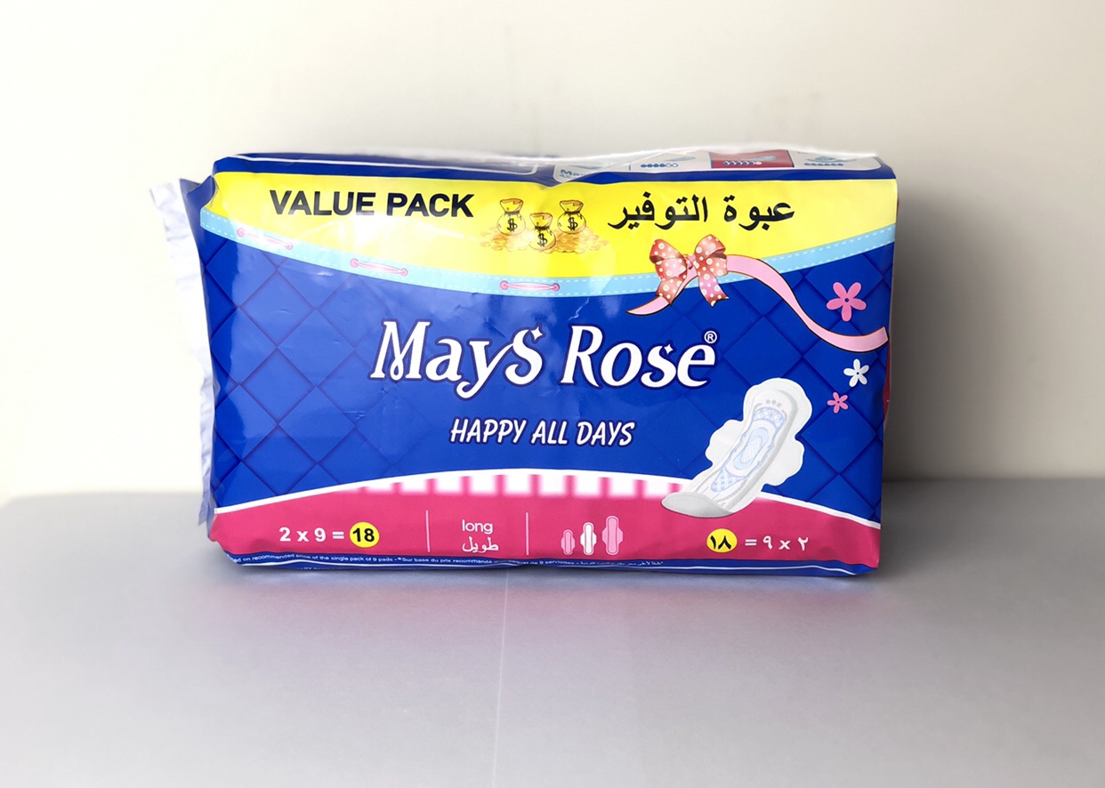 MayS Rose 独立280卫生巾18片装图