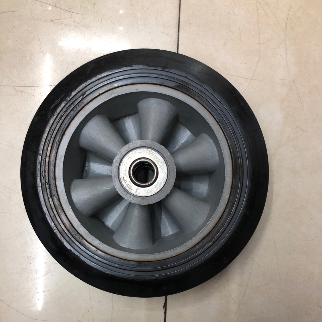 6-inch solid wheel