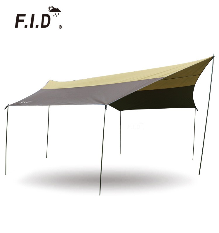 FID外贸出口韩国户外加宽雨棚遮阳棚防晒凉棚遮阳蓬野营帐篷天幕详情9