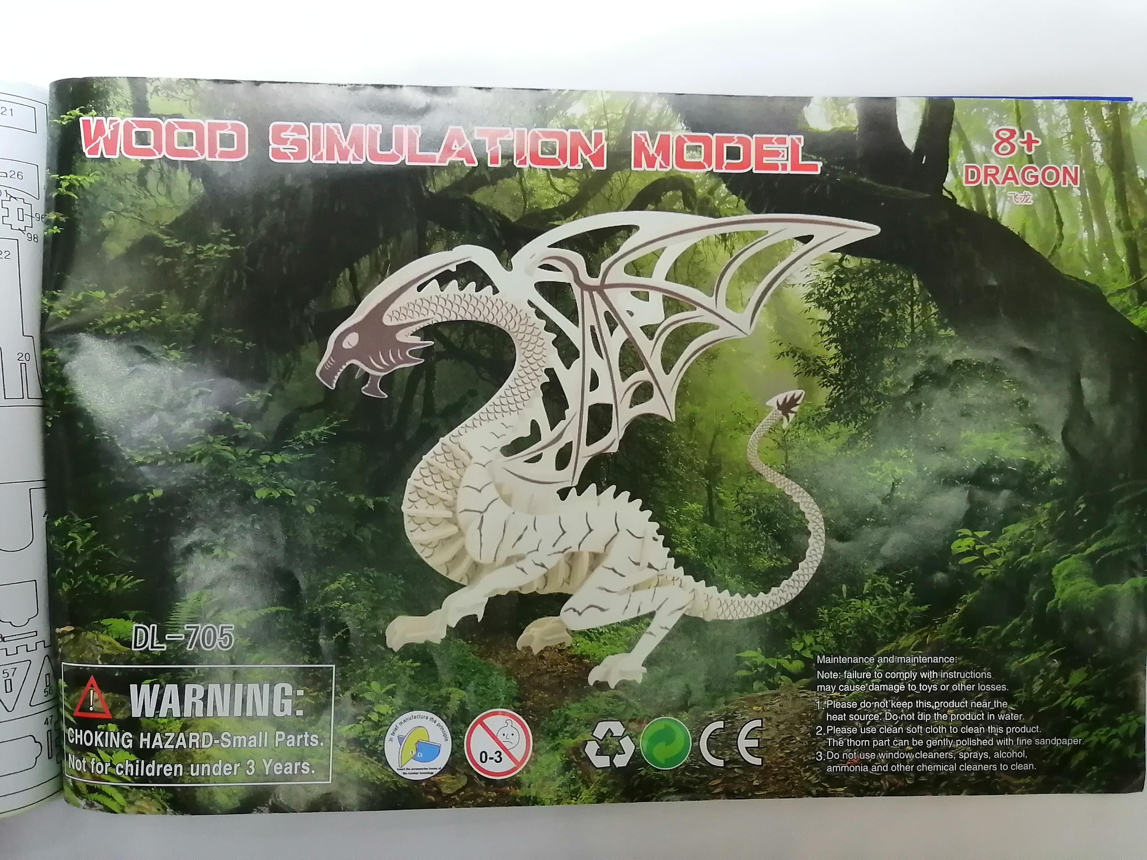 3D wooden jigsaw puzzle simulation house and car models, handcrafted buildings, dinosaur educational toys detail image 8