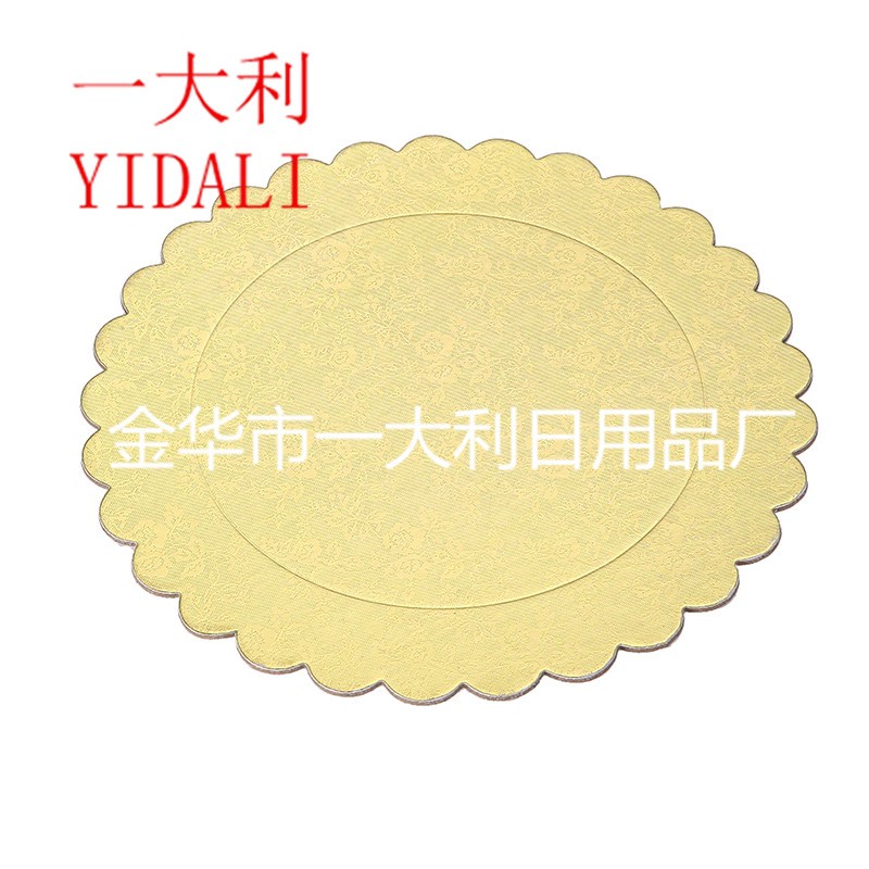 厂家直销2mm厚蛋糕纸垫 8英寸  10英寸 12英寸 14英寸蛋糕转移盘 圆形 方形详情图2