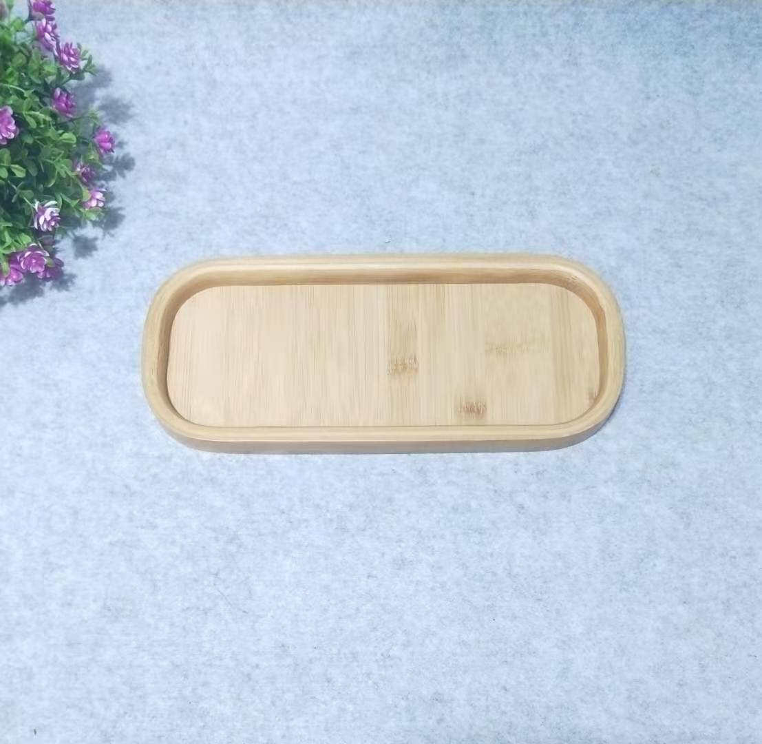 Jiehao Bamboo and Wood Factory directly sells new bamboo square shallow trays and European and American series fruit plates