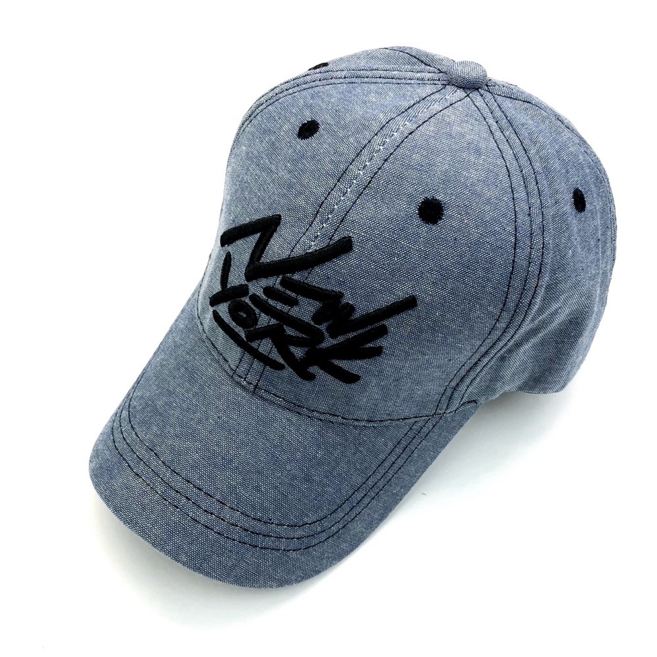 Baseball cap denim blue thumbnail