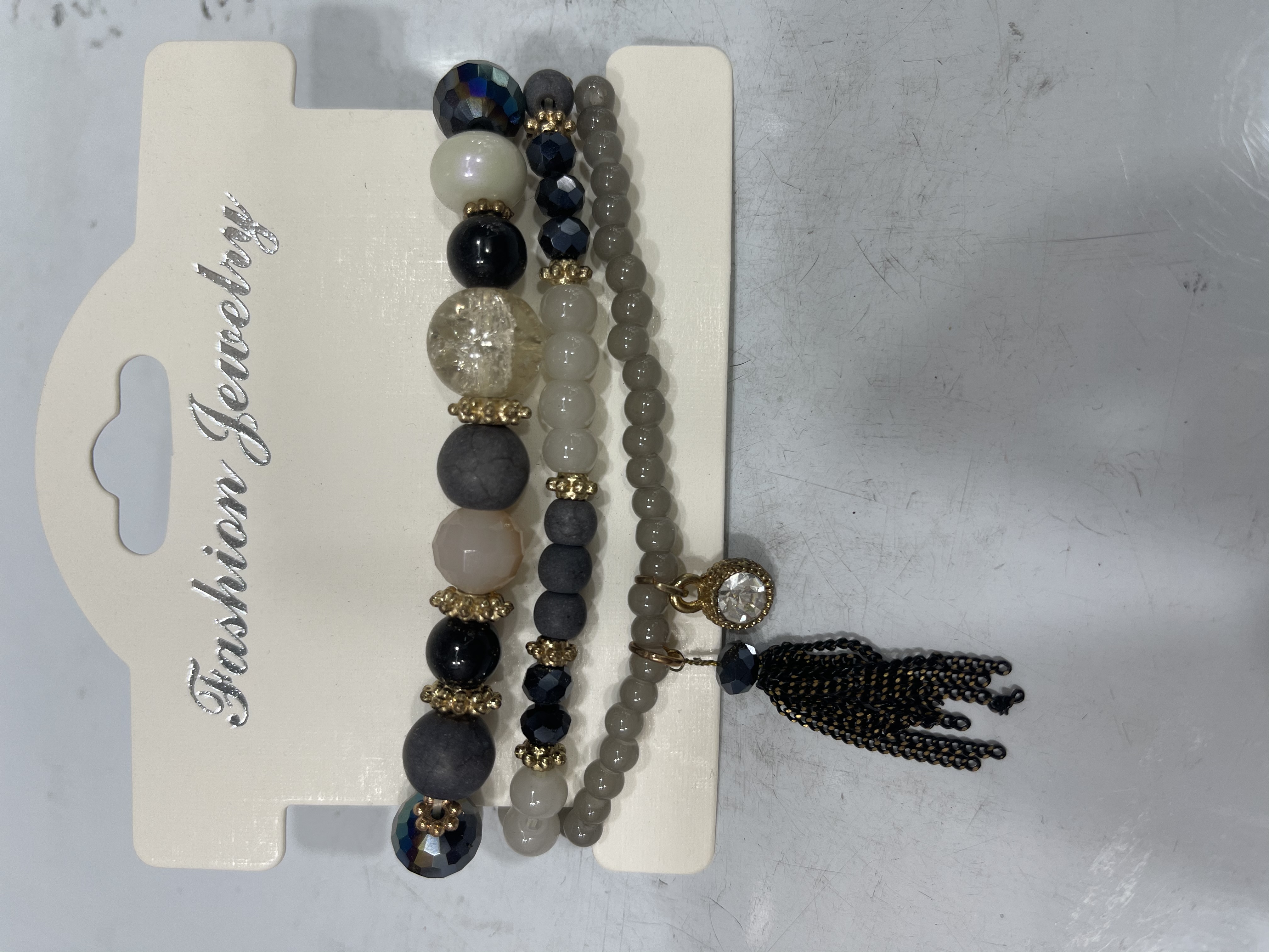 黑色手链细节图