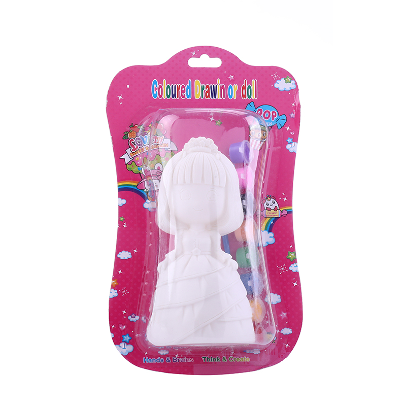 中号搪胶彩绘吸卡