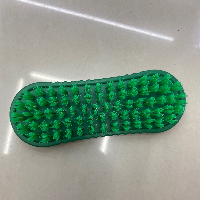 洗衣刷绿色细节图