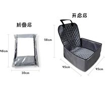 TS custom pet cushion seat to prevent dirt dog dirt dual vehicle artifact large dog folding car seat