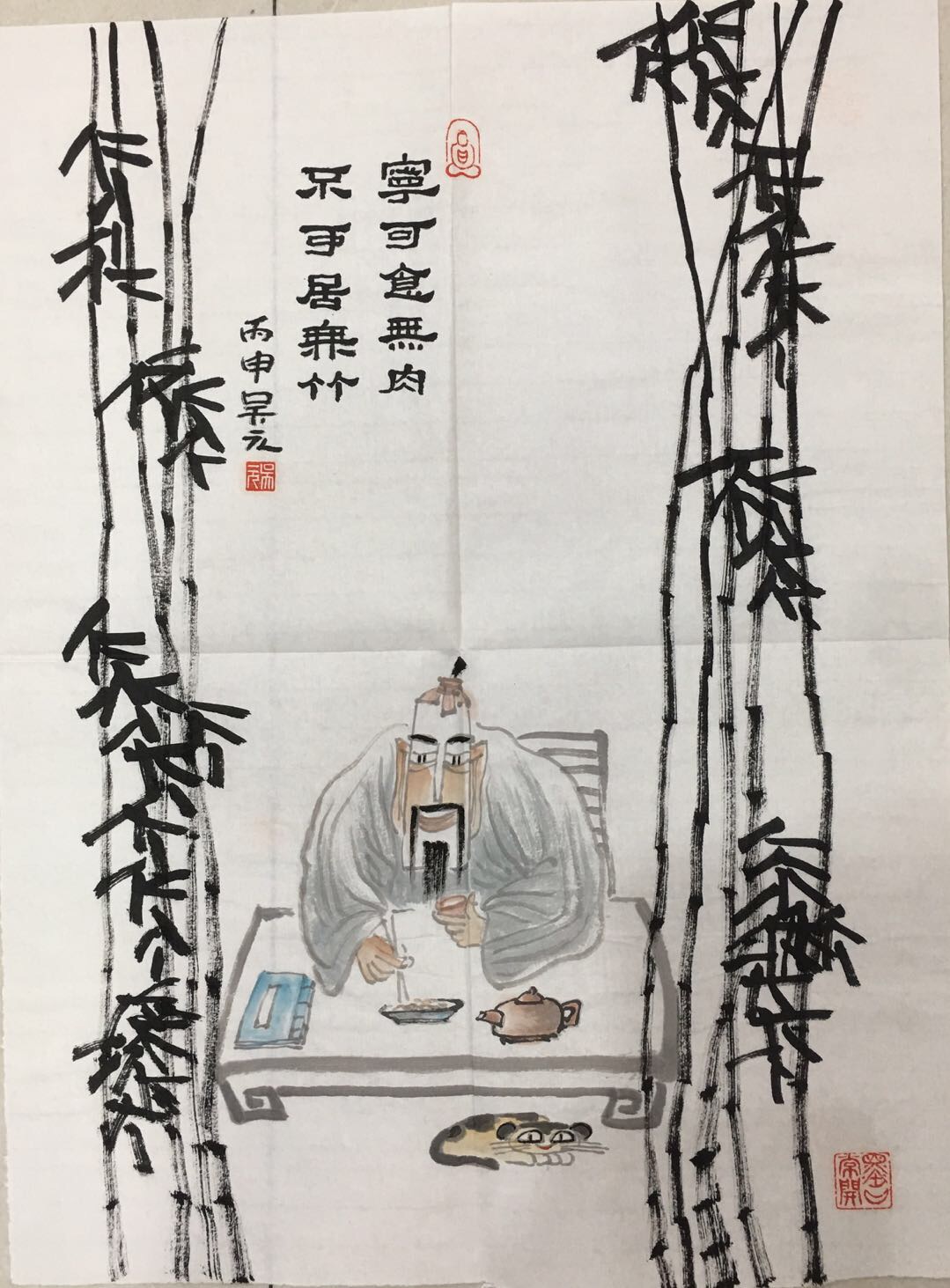 手绘真迹国画精品书法礼品装饰画宣纸美协会员漫画字画批发 价格 库存 义乌小商品城