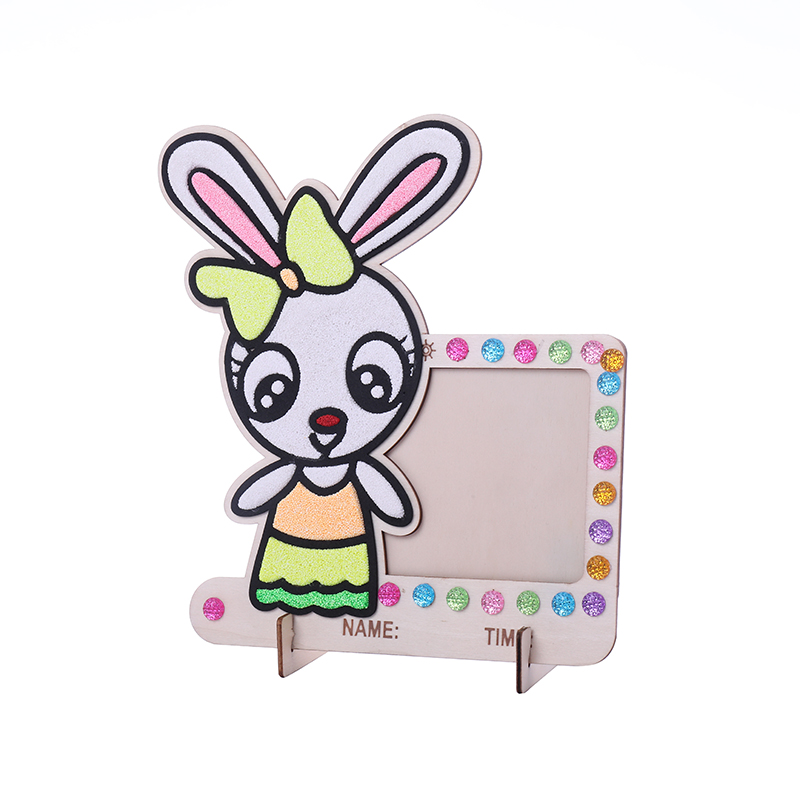 环保相框雪花泥画详情图10