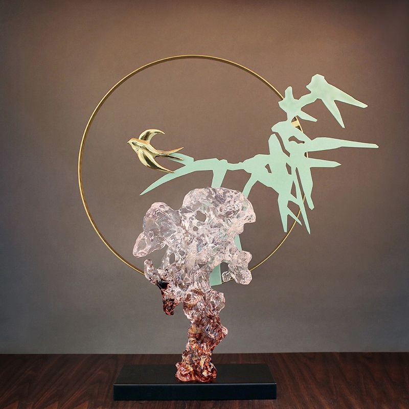 创意家居抽象摆件电视柜玄关摆件