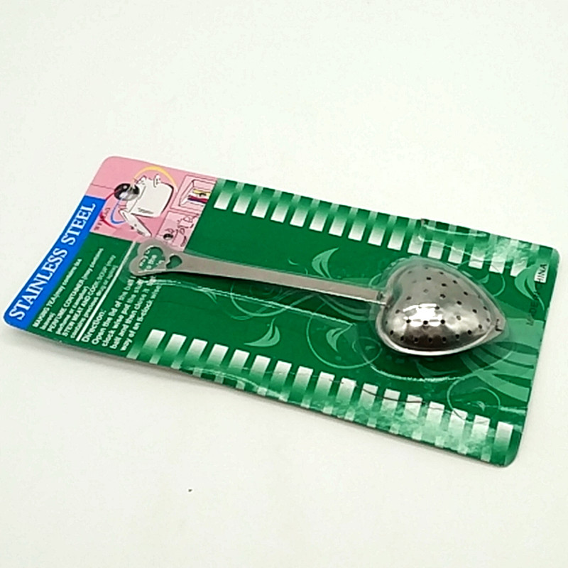 CBS-8006 مصفاة بمرشحات شاي من نوع كنوز المقبض القلبي Item Picture