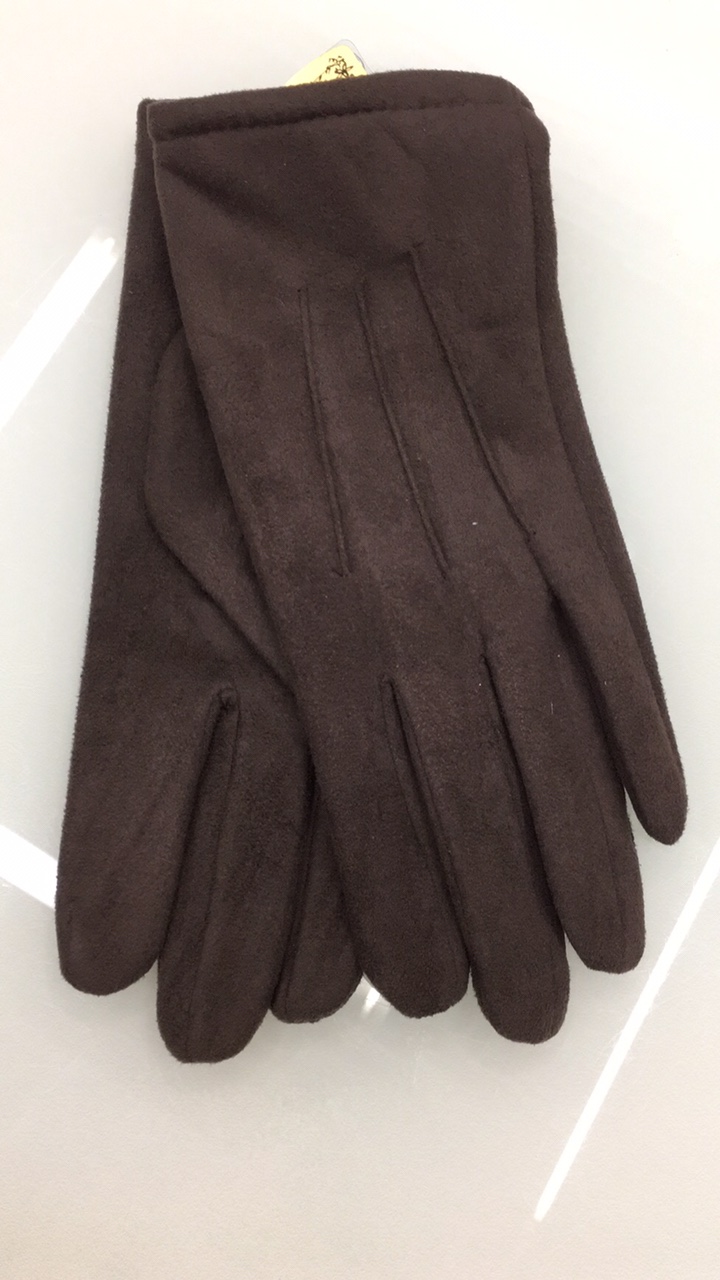 Guantes de gamuza para hombres guantes calientes