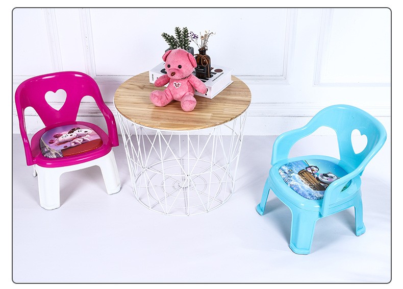 Cartoon children's chair, baby seat with backrest, small stool, calling chair with noise, can be used for eating, infant and child chair 77Y83B2802 detail image 14