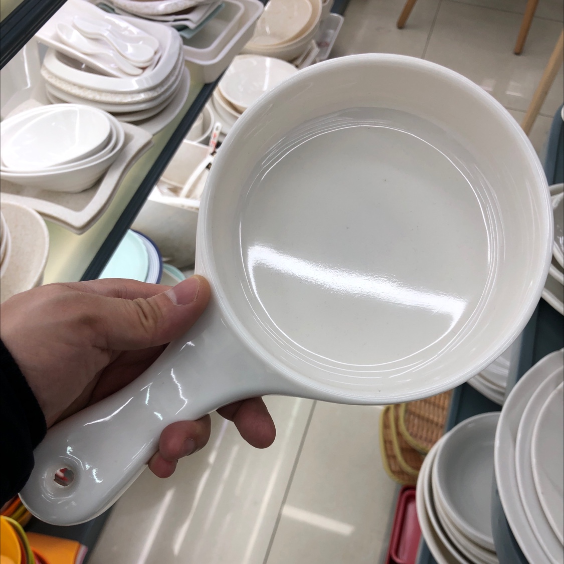 Melamine disk full figure