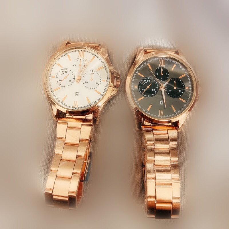 钢带日历表 休闲时尚男表 欧美爆款男表详情图6