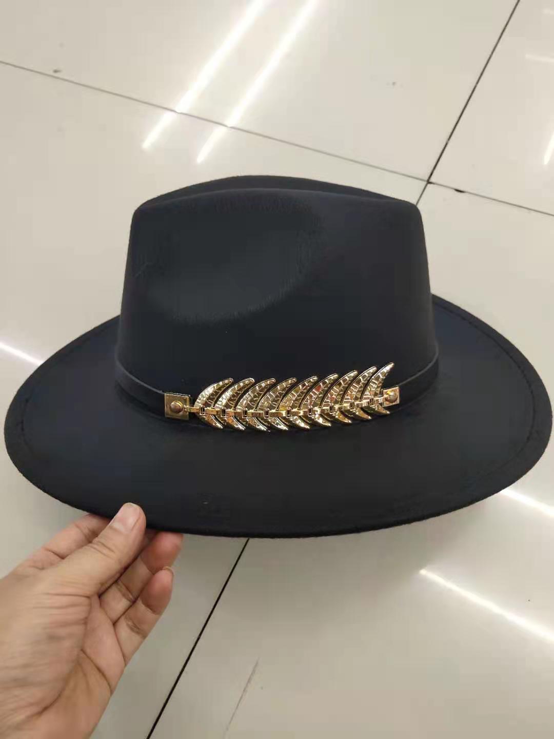 牛仔呢帽金叶子