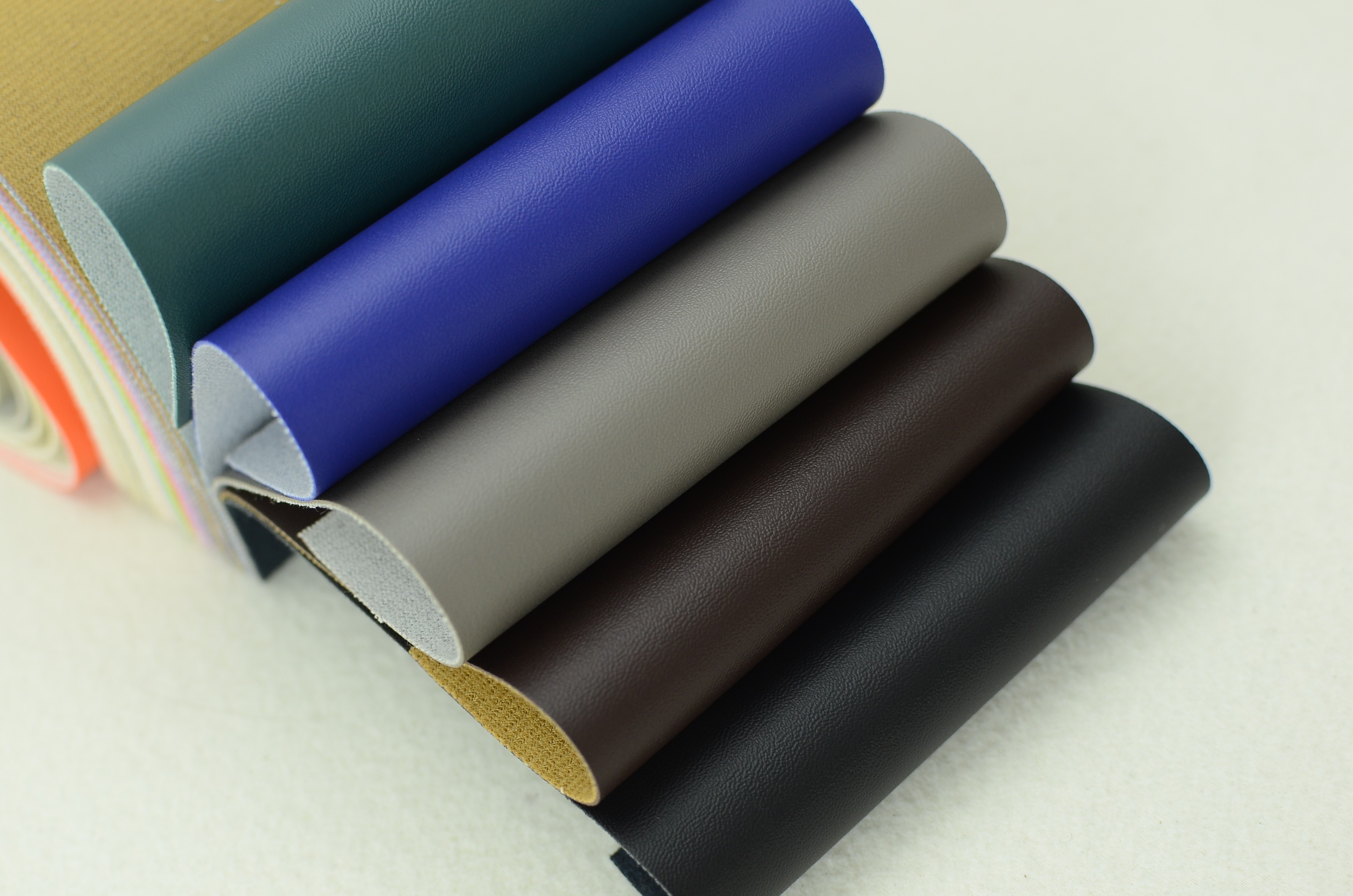 Thickened Napa pattern 580 sofa leather, luggage leather fabric, headboard soft and hard fabric detail image 3