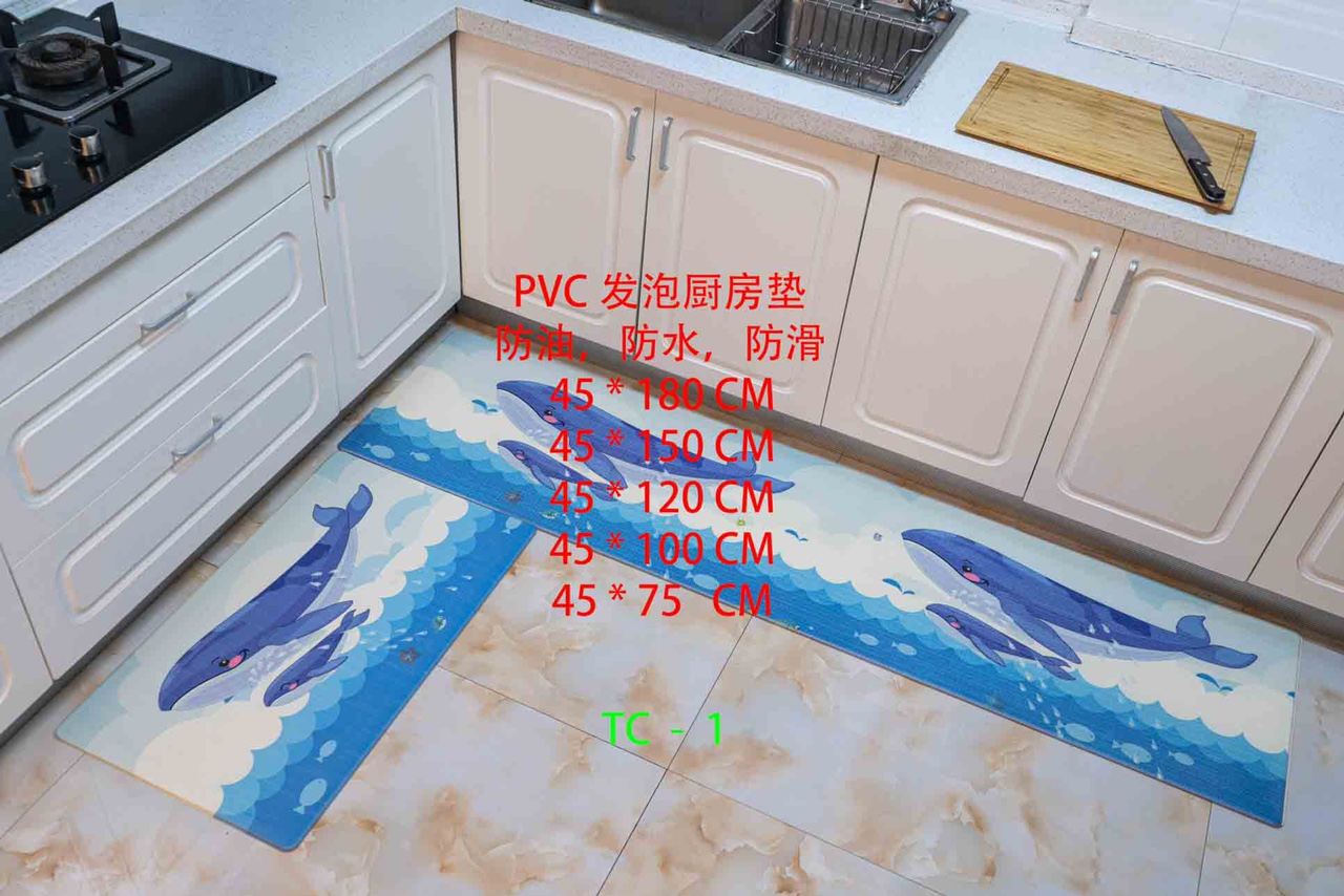 厂家直销PVC发泡厨房垫
