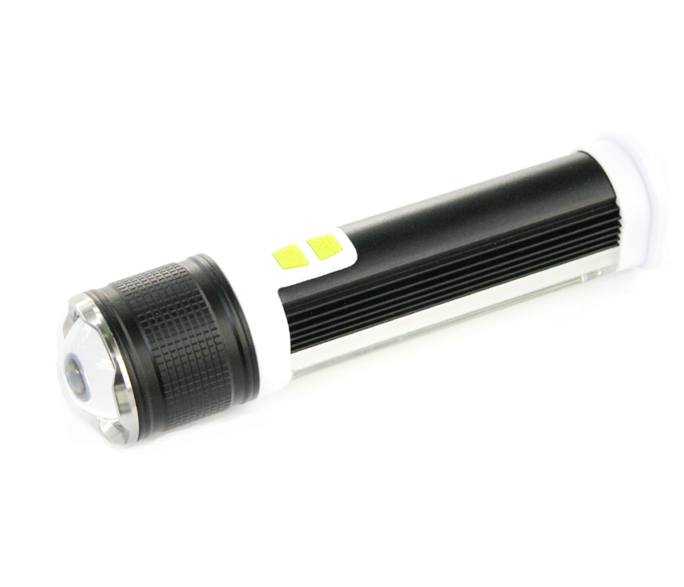 跨境COB工作灯伸缩调焦T6强光手电筒铝合金内置USB充电防水骑行照明灯详情图3