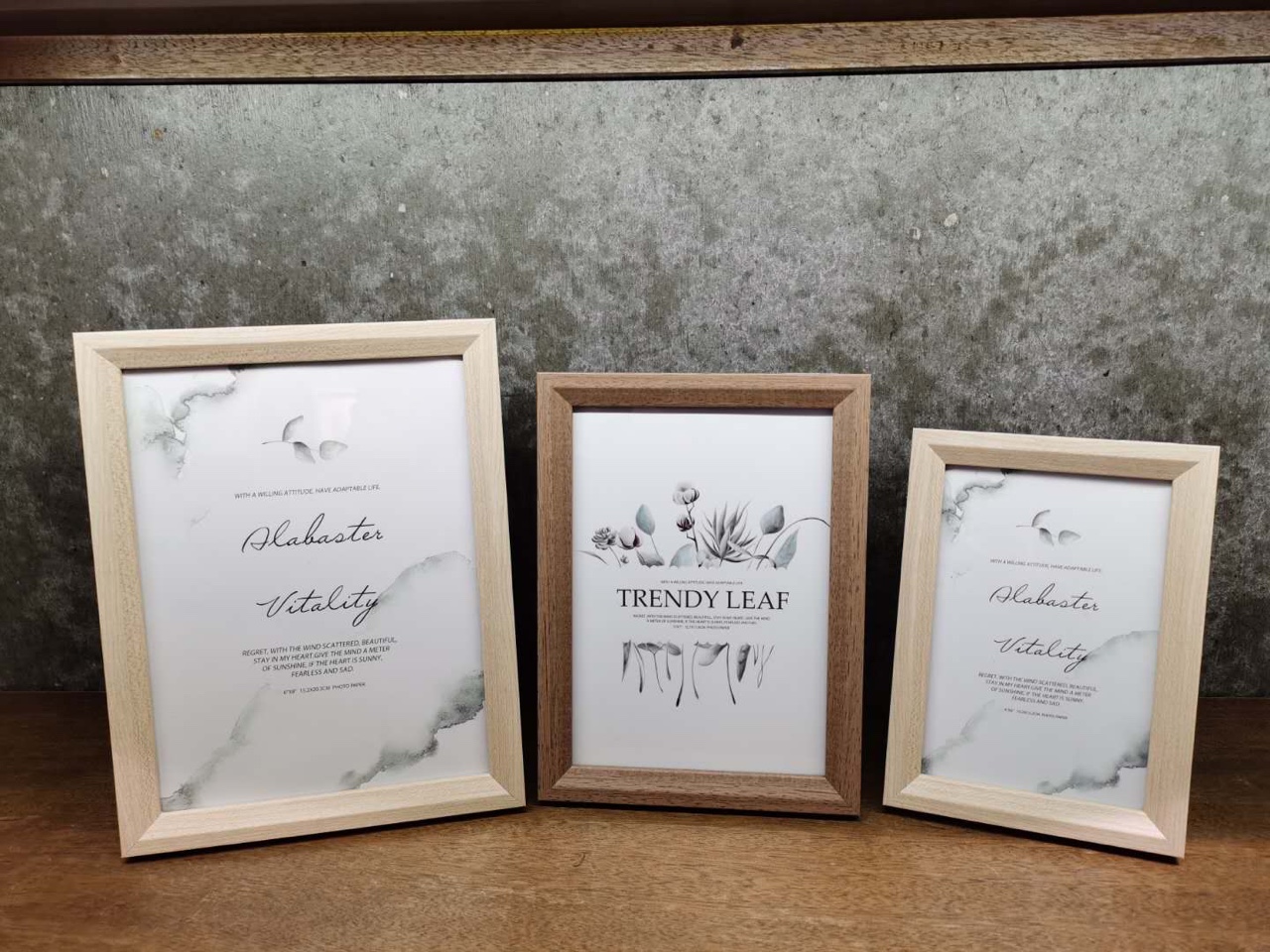 HW236—4*6木框多色虎威工艺