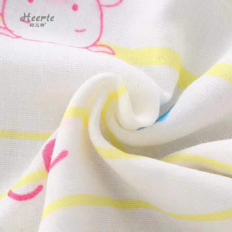 【 Good Thing Recommendation: Four-Layer Printed Gauze Towel 】
The Body Material Of Sweat Towel Is Made Of Four-Layer Combed Cotton Yarn, Which Is Soft, Breathable And Absorbent
Dot Yarn Process Washable, No Layer
Towel Head Half Round Application Scenario
