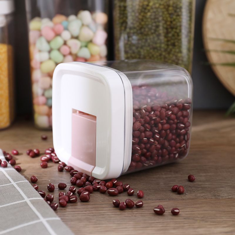 Square Sealed Jar, Large Clamshell undefined