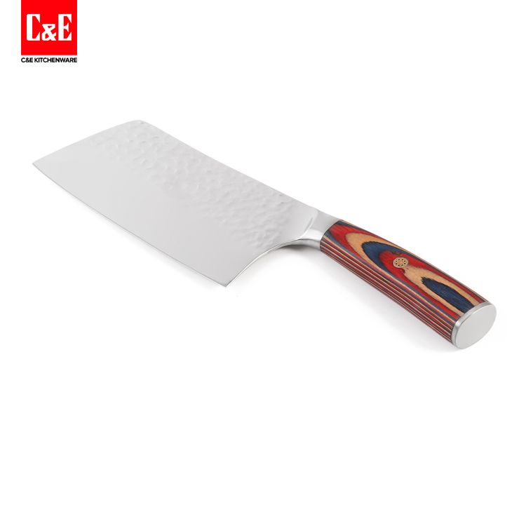 *C&E创艺厨具厨师专用刀一体锻造刀具耐磨厨刀锋利切片刀菜刀 家用详情图5