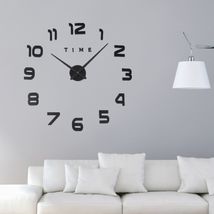 亚克力数字挂钟diy wall clock亚马逊热卖爆款产品客厅创意钟表