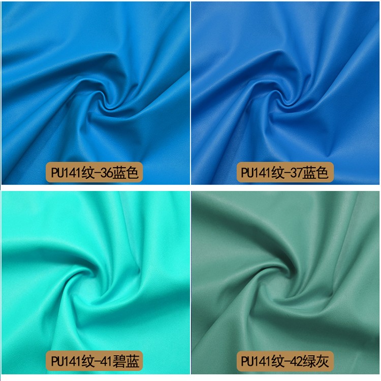 141-textured all-PU soft leather clothing fabric artificial leather in multiple colors in stock detail image 2